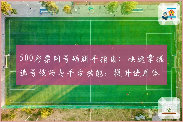 500彩票网号码新手指南：快速掌握选号技巧与平台功能，提升使用体验的详细攻略